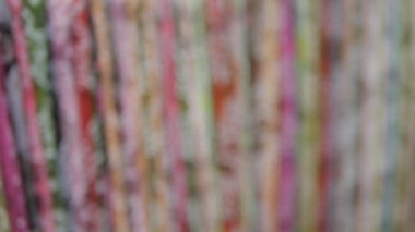 etnik ile geleneksel Asya kumaş ilham desen ve renklerde