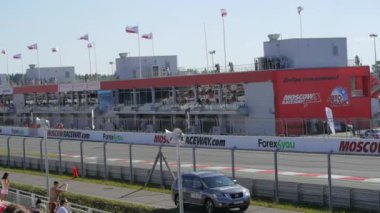 Moskova, Rusya - 06 Temmuz 2015 - Blancpain Gt serisi Festivali, Moskova.