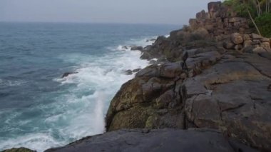taş beach, unawatuna beach yakınındaki Şti lanka