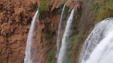Ouzoud şelale Fas Atlas Dağları'nda