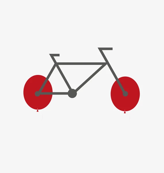 Ilustración de icono de la bicicleta — Foto de Stock