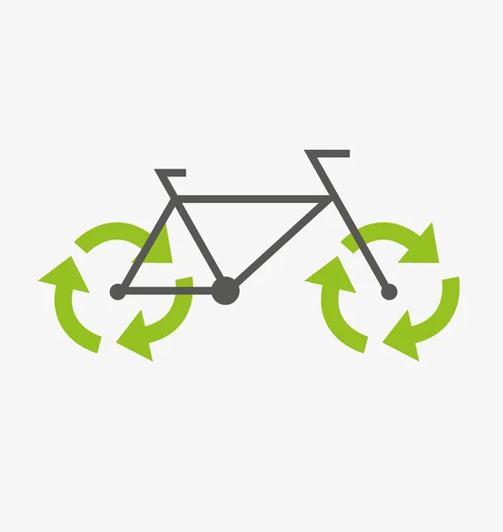 Afbeelding van het pictogram van de fiets — Stockfoto