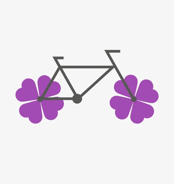 자전거 아이콘의 그림 — 스톡 사진