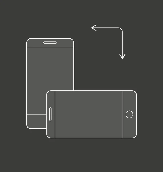 illustration of responsive web design icon