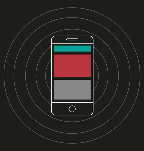 illustration of responsive web design icon