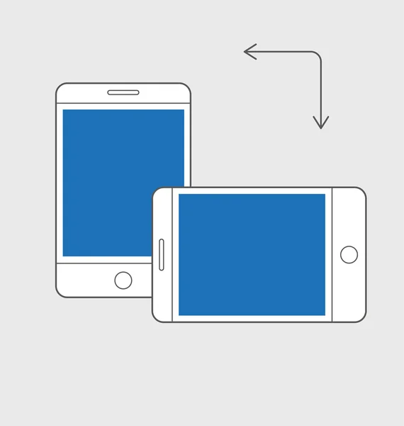 illustration of responsive web design icon