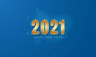 2021 Mutlu Yıllar Geçmiş Tasarımı. Tebrik kartı, bayrak, poster.