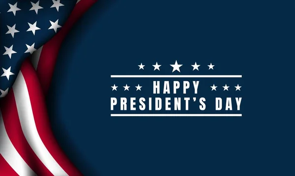 Achtergrond Van President Day Vector Illustratie — Stockvector