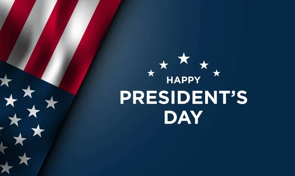 Σχεδιασμός Φόντου Για Την Ημέρα Του Προέδρου Εικονογράφηση Διανύσματος — Διανυσματικό Αρχείο