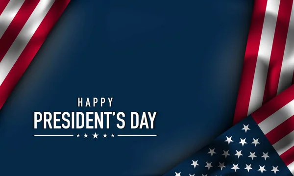 Achtergrond Van President Day Vector Illustratie — Stockvector