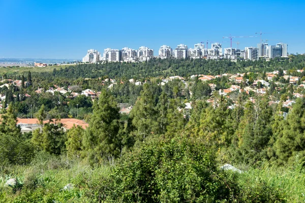 Bird 's Eye View of the West Bank — стоковое фото