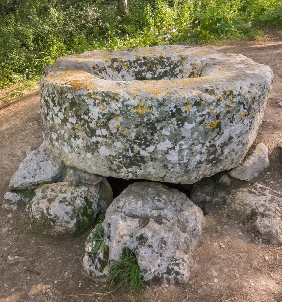 Água histórica bem em Israel — Fotografia de Stock