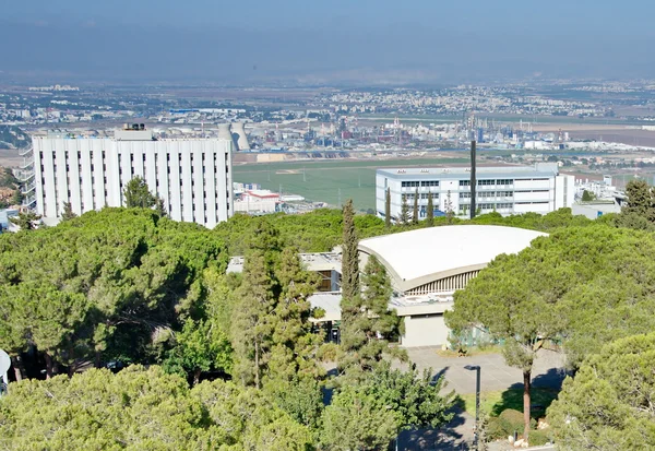 Blick auf haifa, nesher und den krayot, israel — Stockfoto