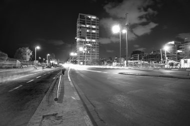tel aviv promenade, gece