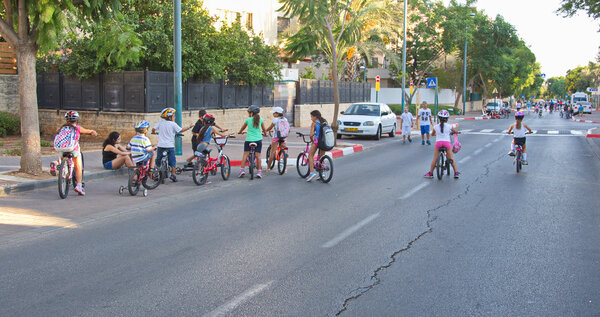 Yom Kippur in Tel Aviv, Israel