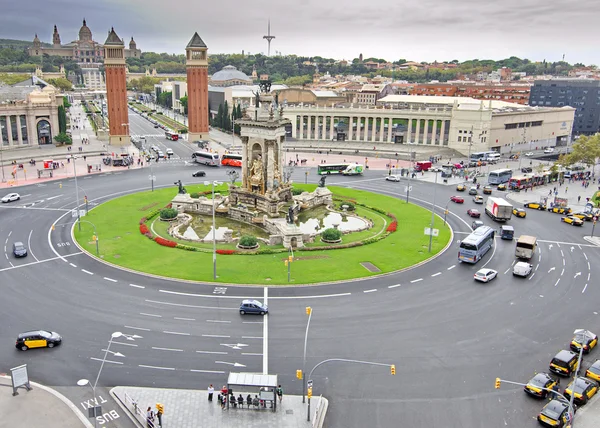 The National Palace in Montjuic, Barcelona, Spain — Stock Photo, Image