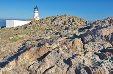 Cap de Creus Yarımadası, Catalonia, İspanya deniz feneri