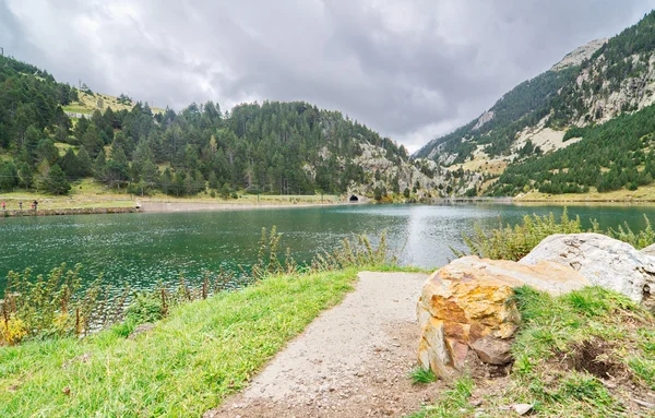 Vall de Nuria rezervuarı — Stok fotoğraf