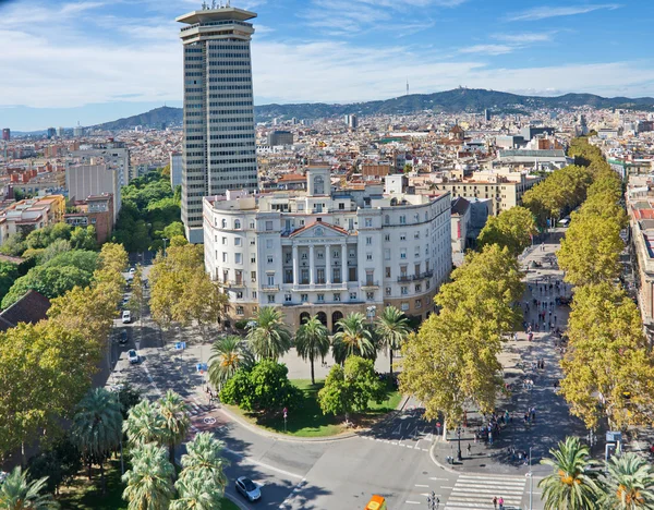 Vista aérea de Barcelona — Foto de Stock