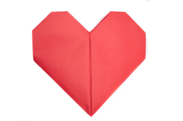 Muchos corazones de papel rojo para el Día de San Valentín — Foto de Stock