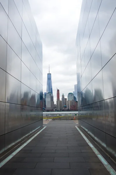 Empty Sky: New Jersey September 11 Memorial — Stock Photo, Image