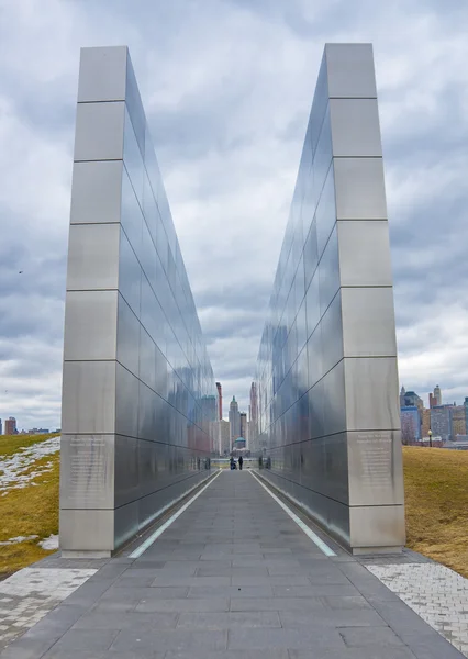 Lege Sky: New Jersey 11 September Memorial — Stockfoto