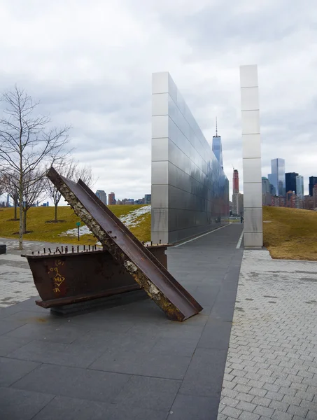 空荡的天空: 新泽西 9 · 11 纪念馆 — 图库照片