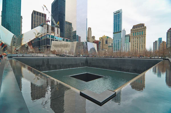 世界貿易センターで 9-11 記念グラウンド ゼロ — ストック写真