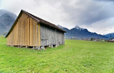 Avusturyalı kırsal kesimde kabin