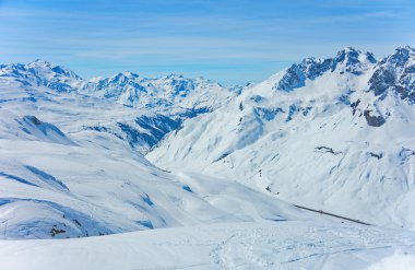 Lech Zurs Kayak Merkezi, Arlberg, Tyrol, Avusturya