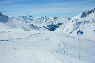Lech Zurs Kayak Merkezi, Arlberg, Tyrol, Avusturya