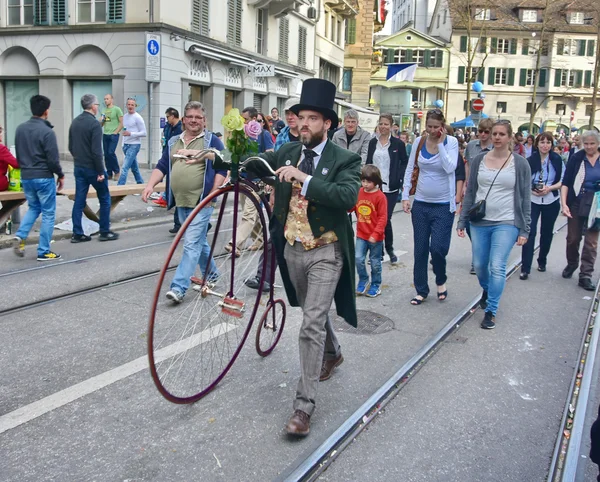 El desfile de vacaciones de primavera de Zurich — Foto de Stock