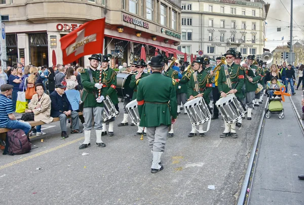 El desfile de vacaciones de primavera de Zurich — Foto de Stock