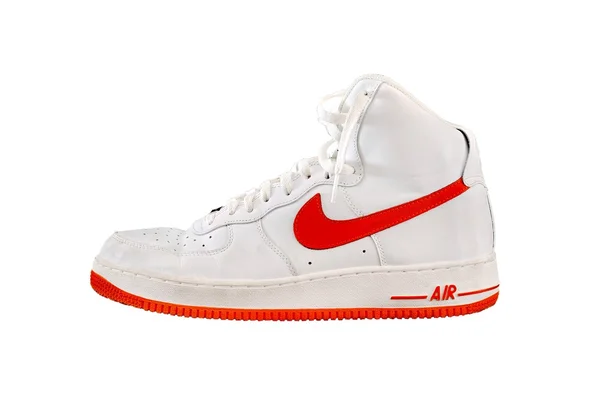 High-top klassieke nike af-1 basketbalschoen sneaker — Stockfoto