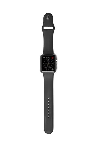 Reloj Apple con pantalla frontal de cronógrafo — Foto de Stock