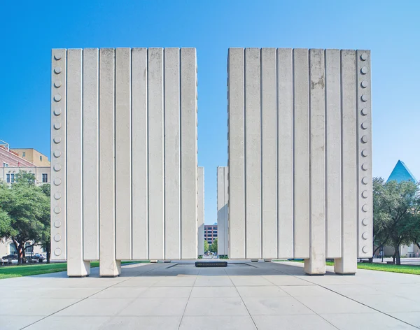 Il John F. Kennedy Memorial Plaza di Dallas — Foto Stock