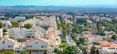 Tel Aviv varoşlarda kuş bakışı