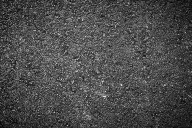 Kaba asfalt dokusuna yakın çekim