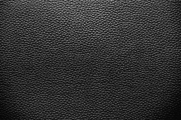 Luxury black leather texture background — Stock Photo, Image