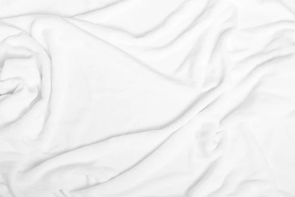 Witte handdoek textuur close-up — Stockfoto