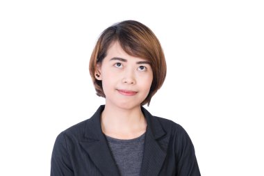 genç kadın kafa tutan bir baş ağrısı ile izole beyaz zemin üzerine