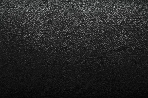 Black Leather Textura Pozadí jednoduchý povrch nás využil na pozadí produkty design — Stock fotografie