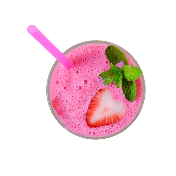 Çilek smoothies — Stok fotoğraf