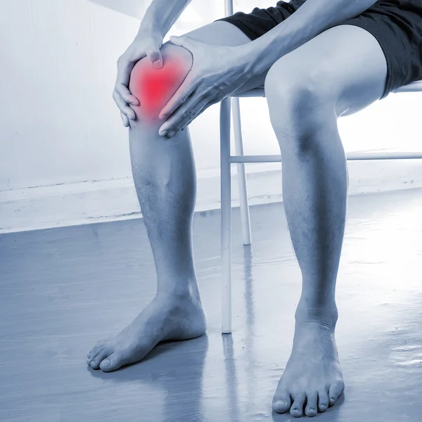 Leg muscle pain — Stock Image Leg muscle pain Stock Image