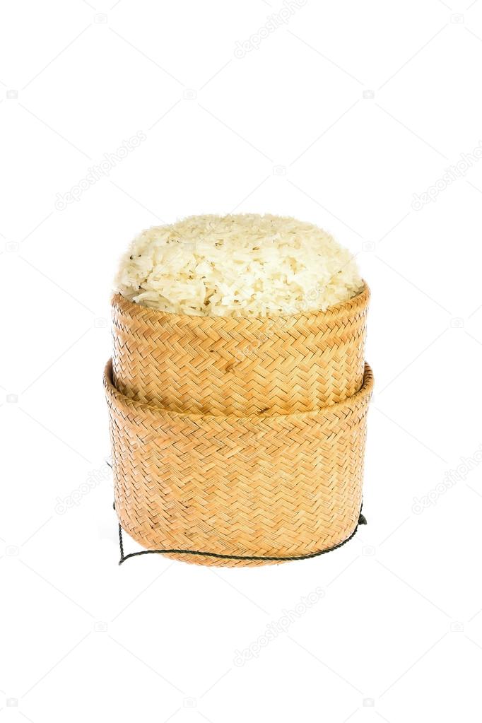  bamboo sticky rice container