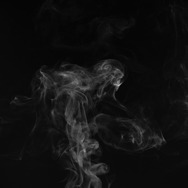 Smoke abstract on dark background