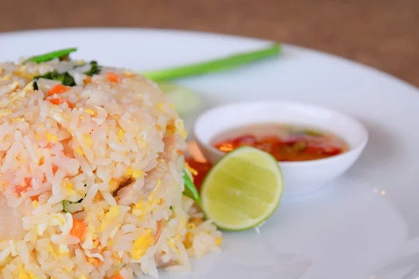 Thai fried rice. — Stock Photo, Image
