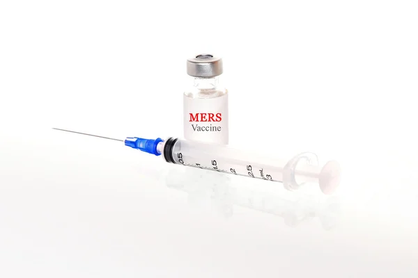 Mers-Cov, vacina Concept — Fotografia de Stock