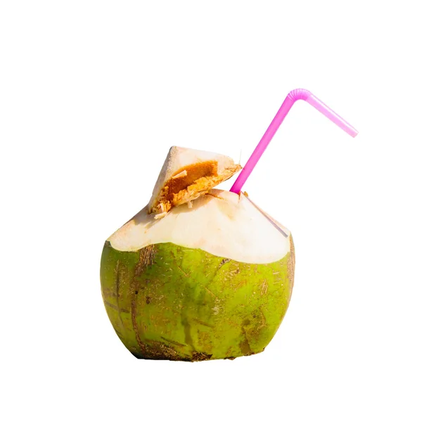 Coconut cocktai on a tropical beach — Φωτογραφία Αρχείου