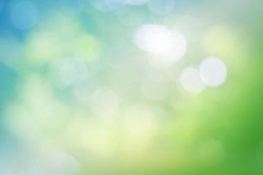 Yeşil doğa renkli arka plan